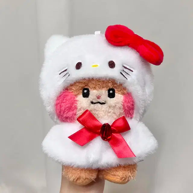 (인형팬티덤/새상품) 산리오인형옷 10cm 헬로키티 제로니므메미무데니멀즈