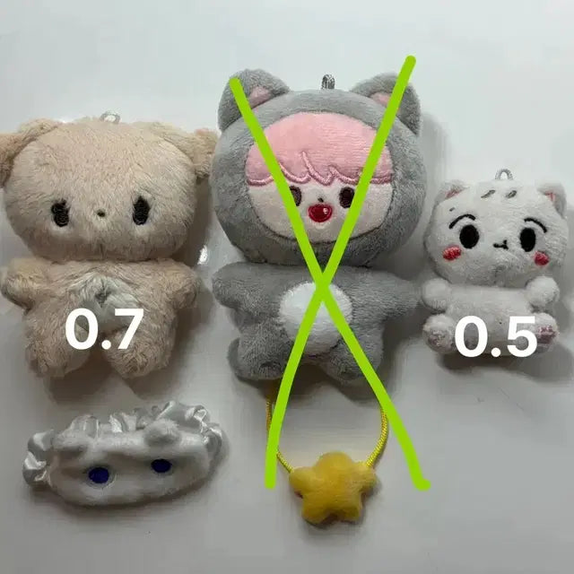 런쥔 인형 야웅쥔 쪼먕이 런절미