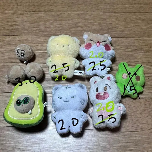 오늘만할인) 세븐틴 인형 비공굿 뿌들레 호찌 버보카도 10cm 양도