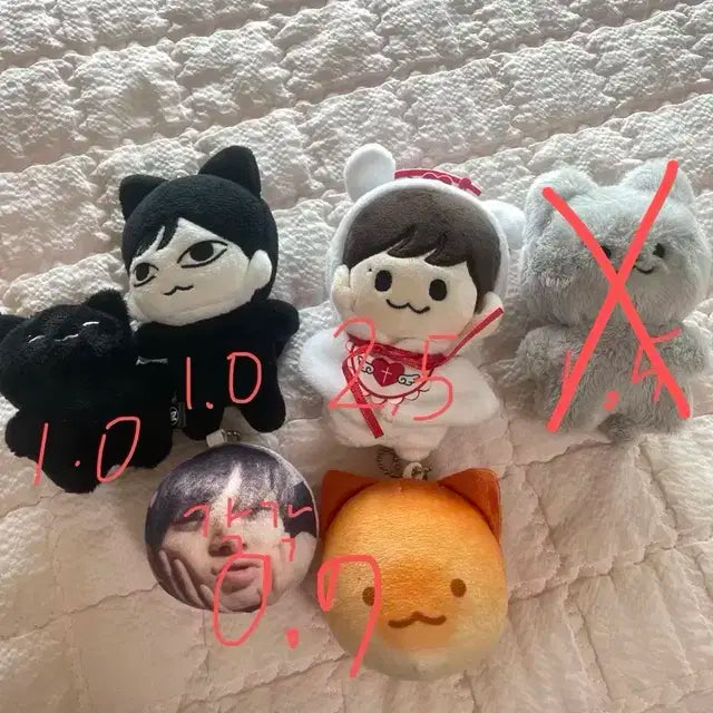 더보이즈 주연 인형 이주밤 마물쭈 쥬냥이 공식인형 쭈찌볼 쭈닝빵