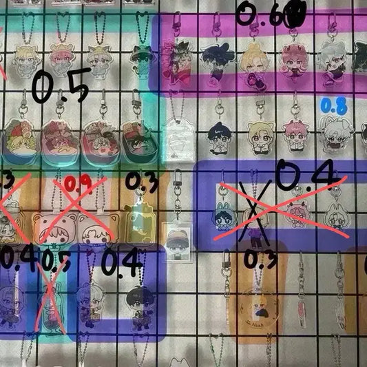 플레이브 비공식 굿즈 키링 양도