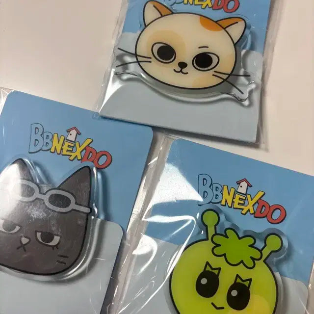 쁘넥도 그립톡 미개봉
