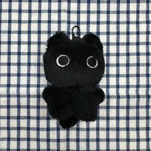 박원빈 깜소 까만고양이 인형