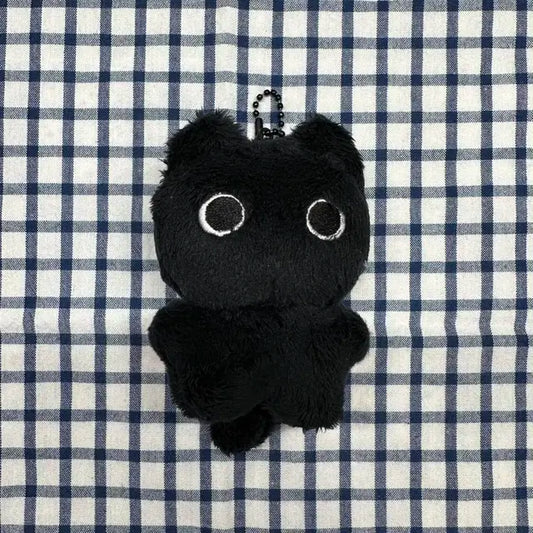 박원빈 깜소 까만고양이 인형