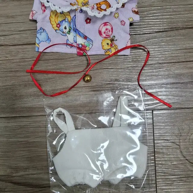 20cm 인형옷 멜빵 바지