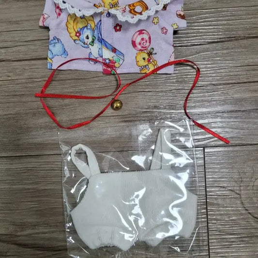 20cm 인형옷 멜빵 바지
