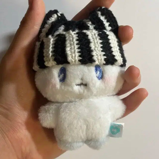 플레이브 므메미무 키링 고양이 비니
