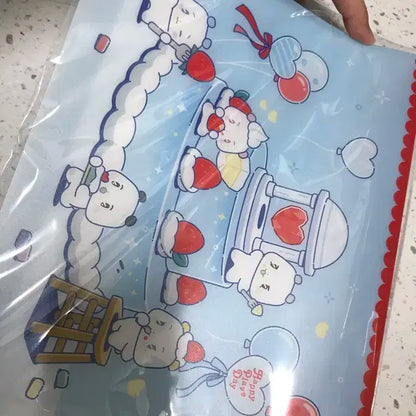 배송비포함)플레이브데이 바인더 + 므메미무 먀미 인형 하민