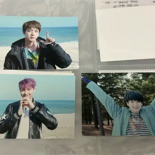 방탄소년단 BTS 봄날 공방 포카