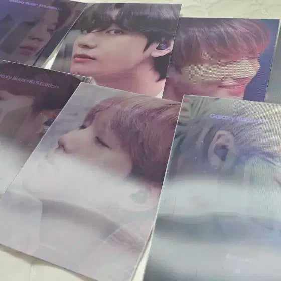 방탄소년단 랜티큘러카드 7장 (버즈 에디션)