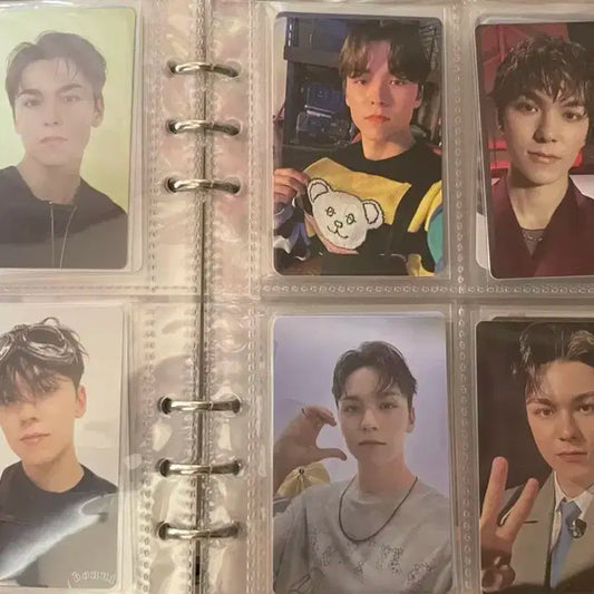 세븐틴 버논 포토카드 양도 83장