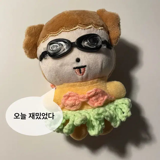 2+1 [ 하와이수영복 ]태닝키티 수영복 10cm인형옷
