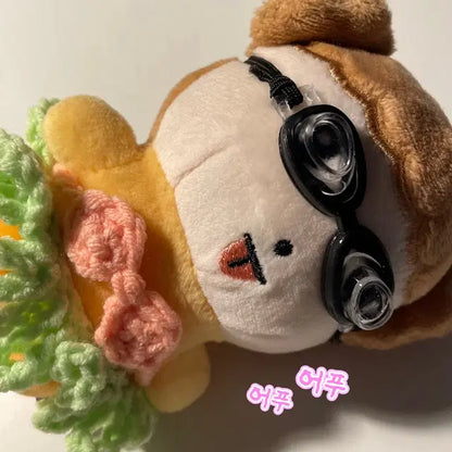 2+1 [ 하와이수영복 ]태닝키티 수영복 10cm인형옷