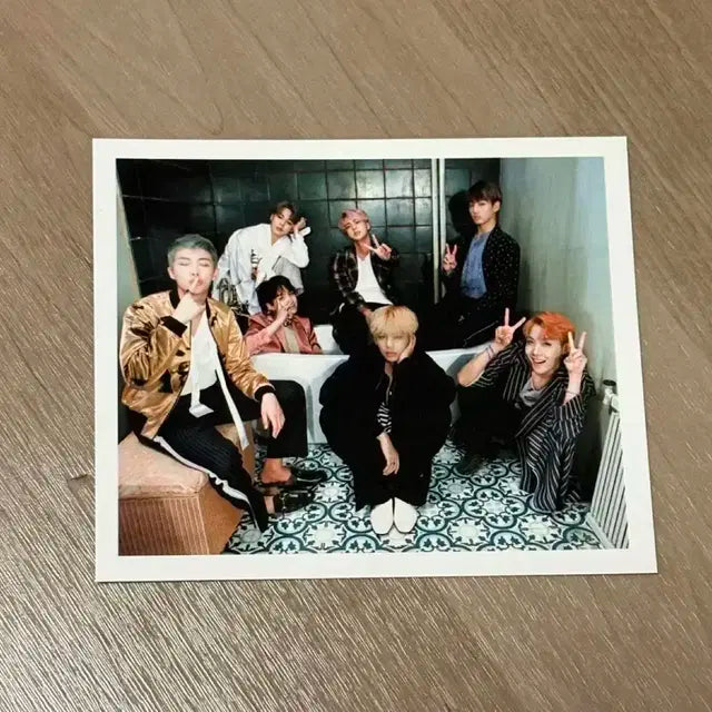 방탄소년단 윙즈 단체 포카