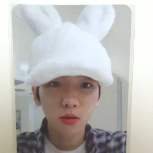 엑소 EXO 백현 포카 토끼큥