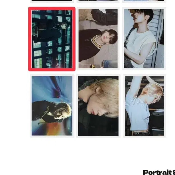 보넥도 명재현 노장르 엽서 스티커