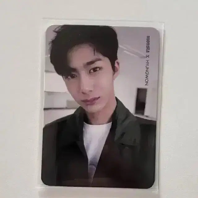 최종가격내림)몬스타엑스 형원 걸어 포카