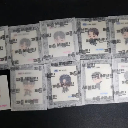 퍼즐세븐틴 띠부씰