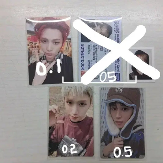 보넥도 노장르 포카 판매