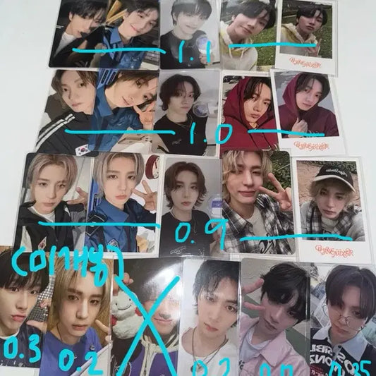 보이넥스트도어 보넥도 포카 미공포 양도 판매 성호리우재현태산이한운학