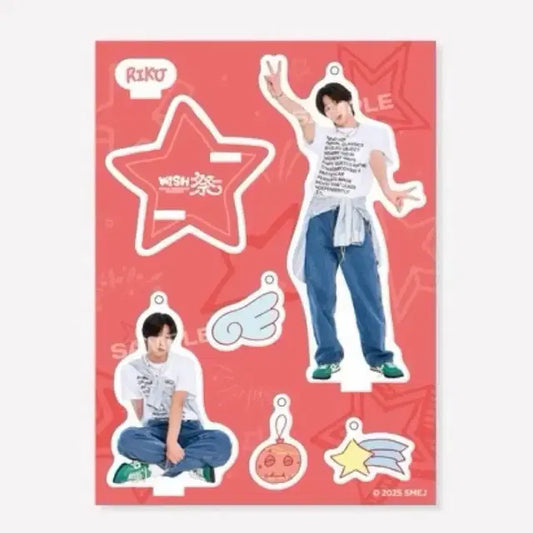 미개봉현물 NCT WISH 일본 팬미팅 아크릴 스탠드 키링