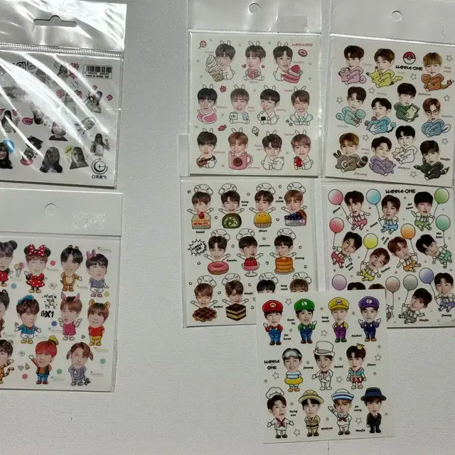 워너원 여자친구 엑스원 투명인스 인쇄스티커 판매