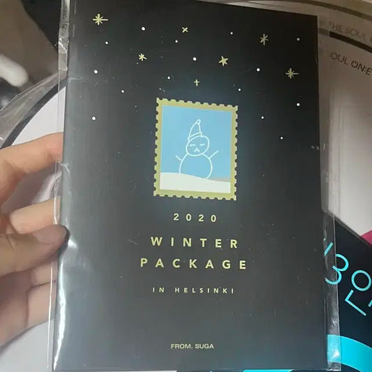 방탄 윈터패키지 미니포토북 슈가 윤기