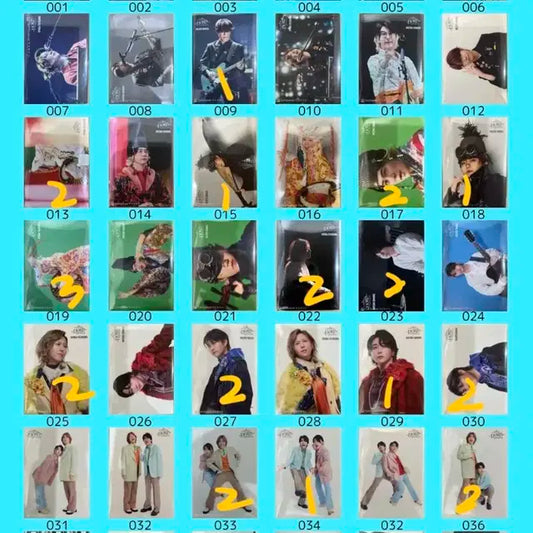 미세스 그린 애플 피요르드 포토카드 포카