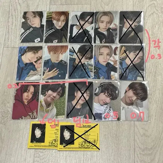 보이넥스트도어 보넥도 포카 양도 boynextdoor 분철 명재현 운학