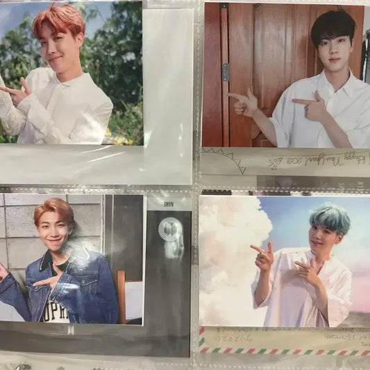 방탄소년단 BTS DNA 빵야 공방포카