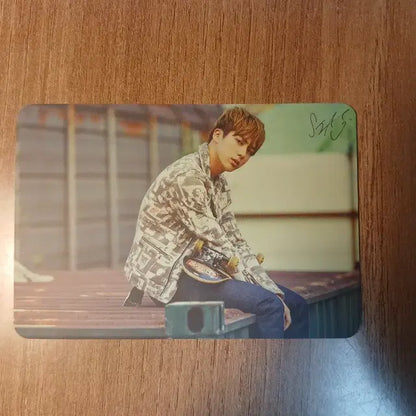 방탄소년단 bts 김석진 정호석 포토카드 양면