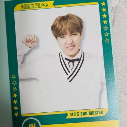 방탄소년단 머스터3기 플레이어 카드 포카