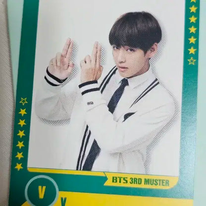 방탄소년단 머스터3기 플레이어 카드 포카