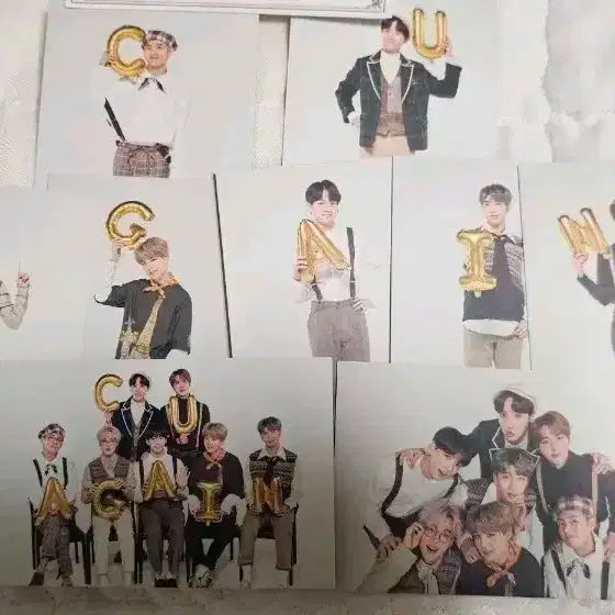 방탄소년단 부직샵 리워드 포카