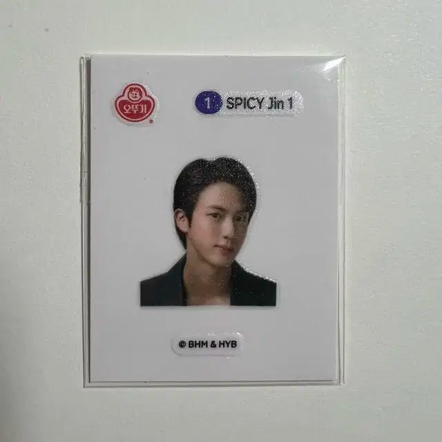 BTS jin 진라면 씰 스티커 띠부 양도 진 김석진