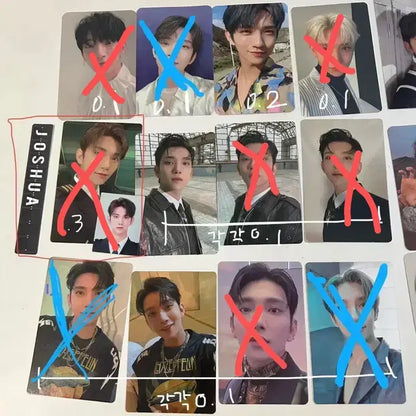 탈덕 처분)) 세븐틴 조슈아 포카 양도!!