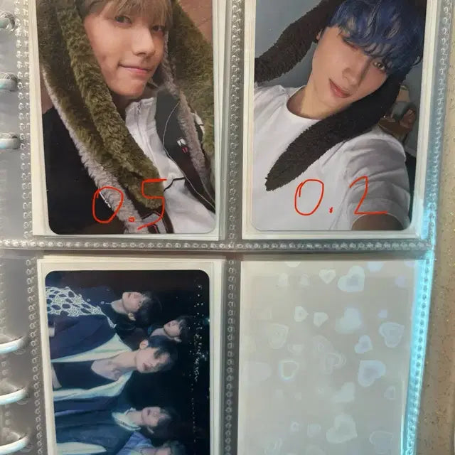 수빈 휴닝카이 위버스버전 포카 양도 a b 투모로우 데자뷰