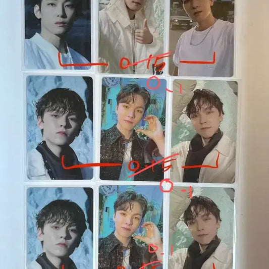 세븐틴 섹터 버논 원우 포카 양도