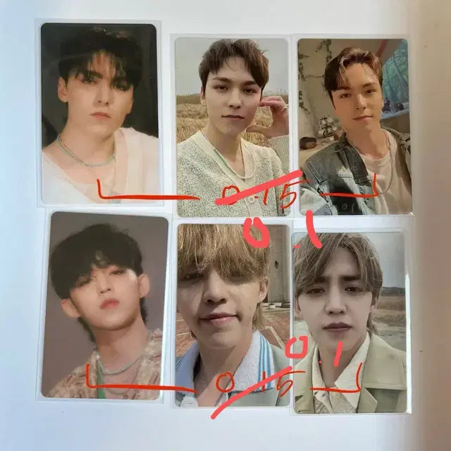 세븐틴 페더선 버논 에스쿱스 포카 급처