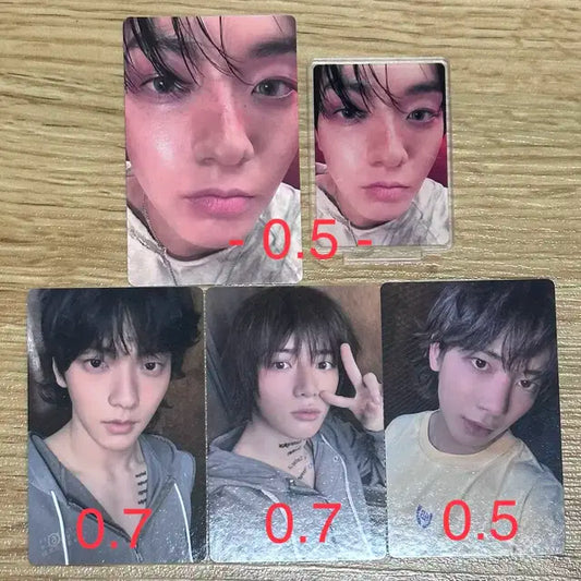 투바투 위버스 특전 애프터글로우 투게더 txt 미공포 포카 럭드