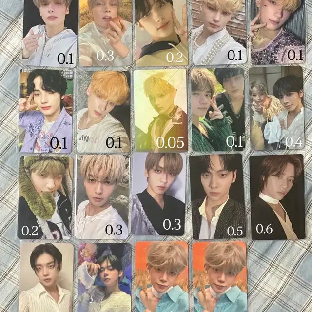 투바투 투모로우바이투게더 포카 양도 범규 태현 수빈 연준 휴닝카이 럭드