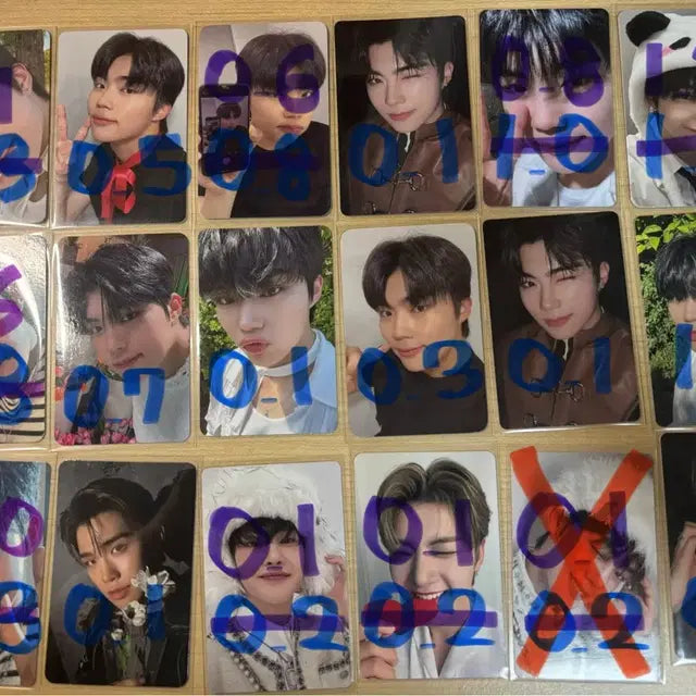 *가격낮춤*제로베이스원 제베원 포카 미공포 럭드 박건욱석매튜김태래성한빈