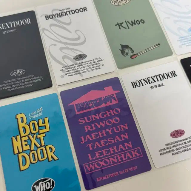 보넥도 포카 리우 태산 이한 운학 이한 성호