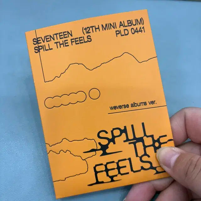 세븐틴 Spill The Feels 위버스버전 준