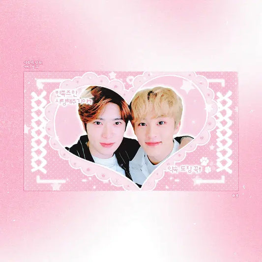 NCT 127 엔시티 재현 마크 미니엽서 비공굿