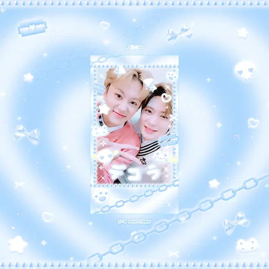 NCT 127 엔시티 재현 마크 미니엽서 비공굿