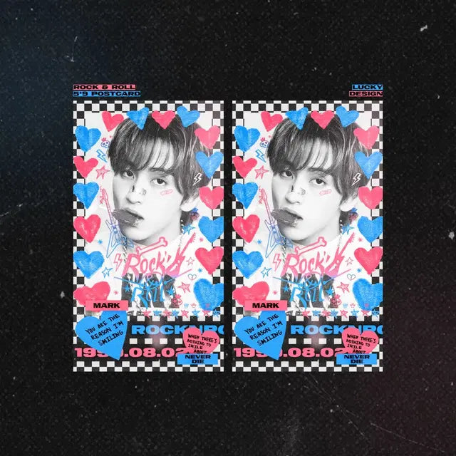 NCT 127 DREAM 엔시티 드림 마크 미니엽서 비공굿