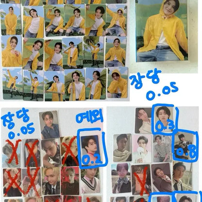 세븐틴 포카 (조슈아 준 원우 우지 도겸 디에잇 승관 버논 디노)