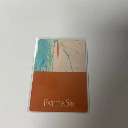 호시 포카 양도 페더썬 세븐틴 FACE THE SUN