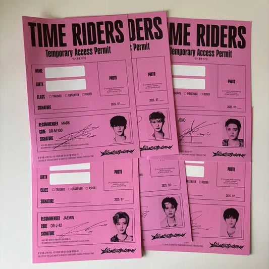 엔시티드림 팝업 입장 스탬프판 판매합니다